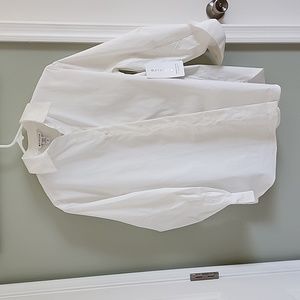 Athleta Oversized Poplin Top